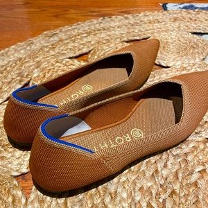 Rothy’s The Point - Gold/Tan W9.5 EUC